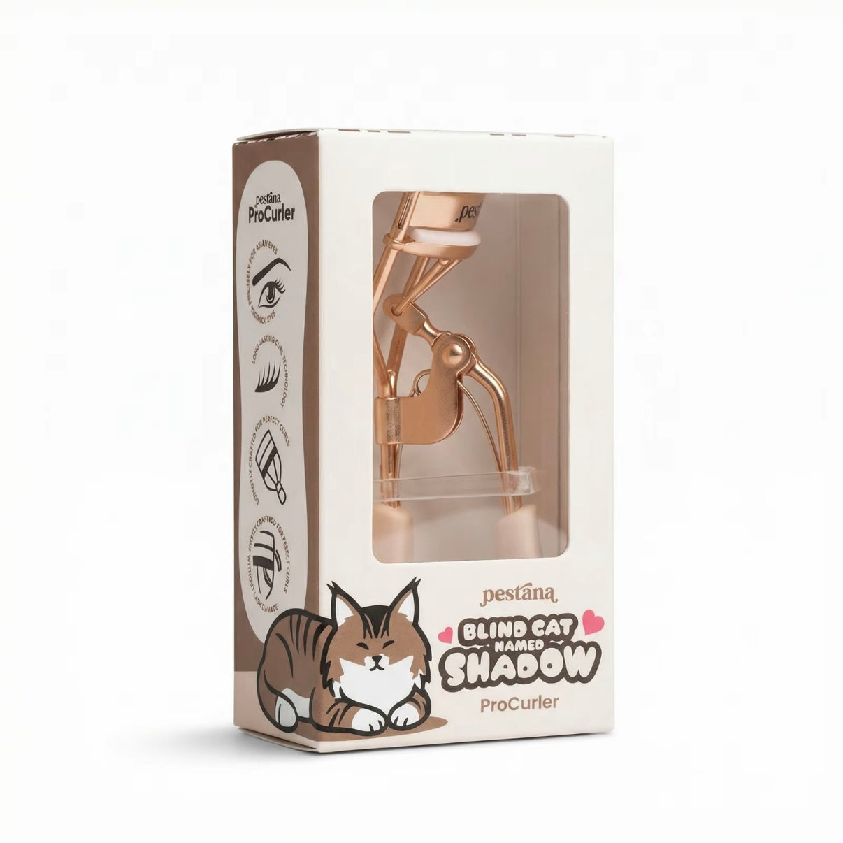 [NEW EDITION] Pestana X Blind Cat Named Shadow Pro Lash Curler