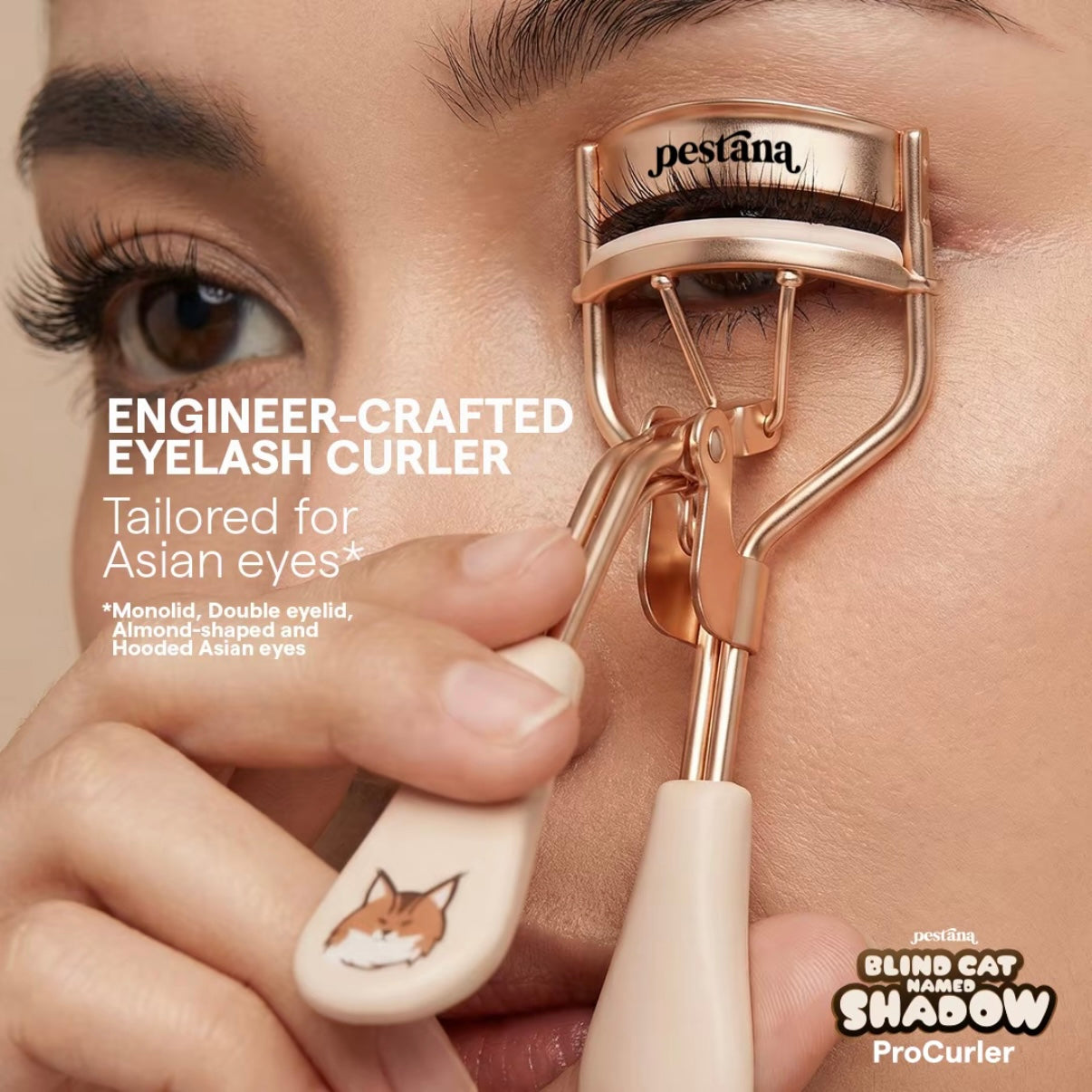 [NEW EDITION] Pestana X Blind Cat Named Shadow Pro Lash Curler