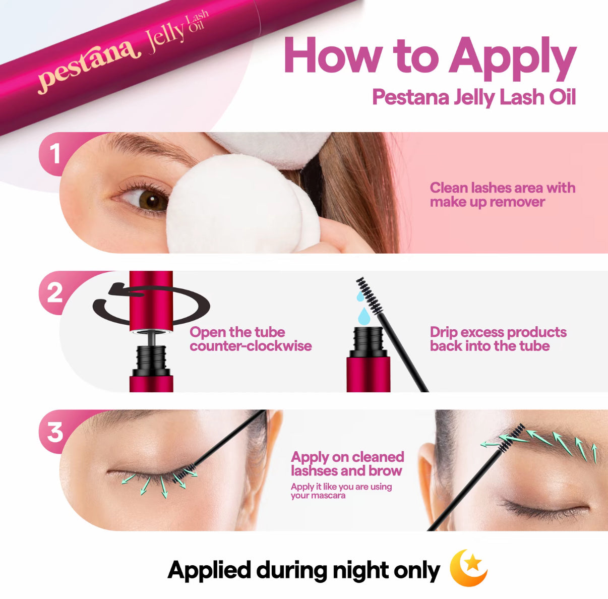 Pestana Jelly Lash Oil