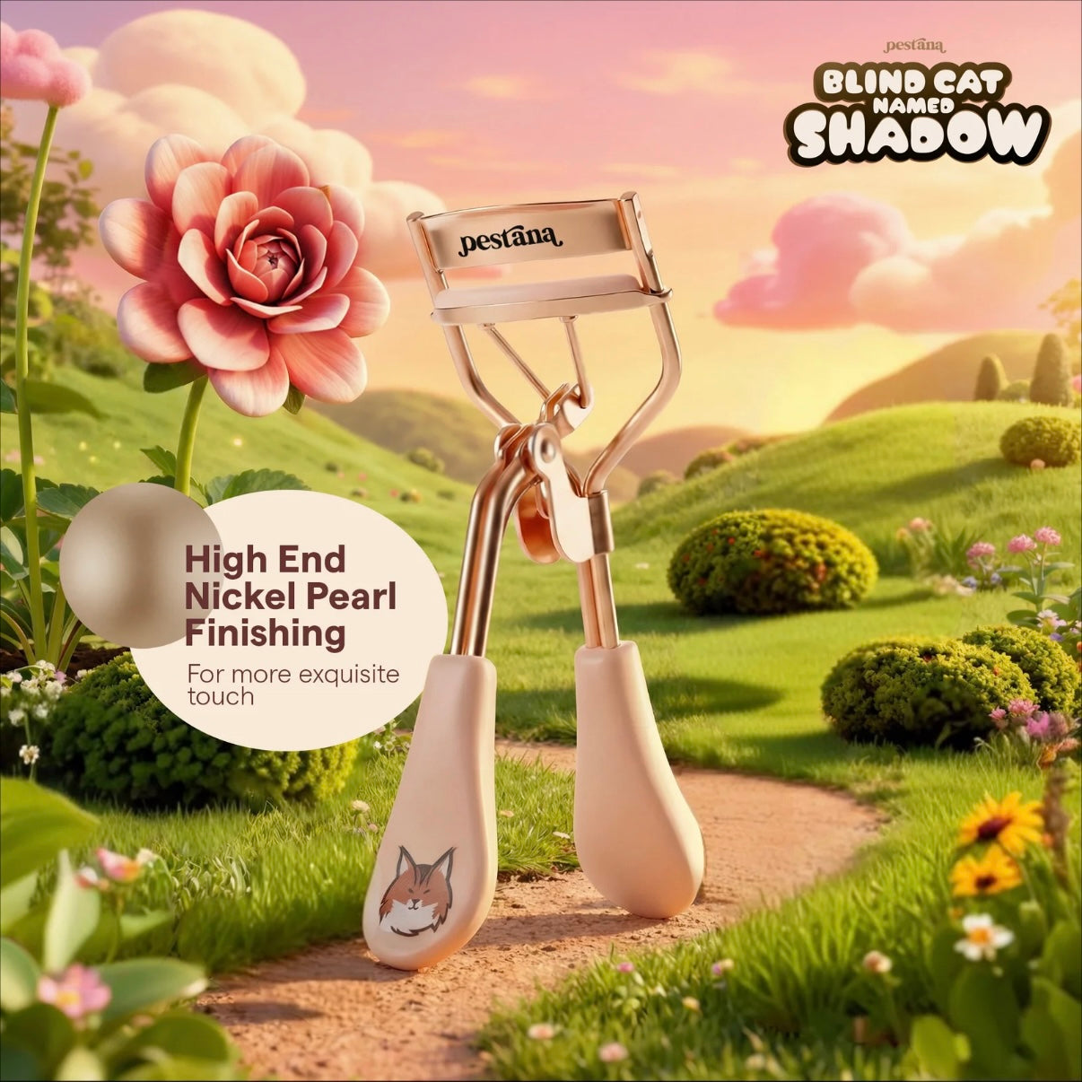 [NEW EDITION] Pestana X Blind Cat Named Shadow Pro Lash Curler